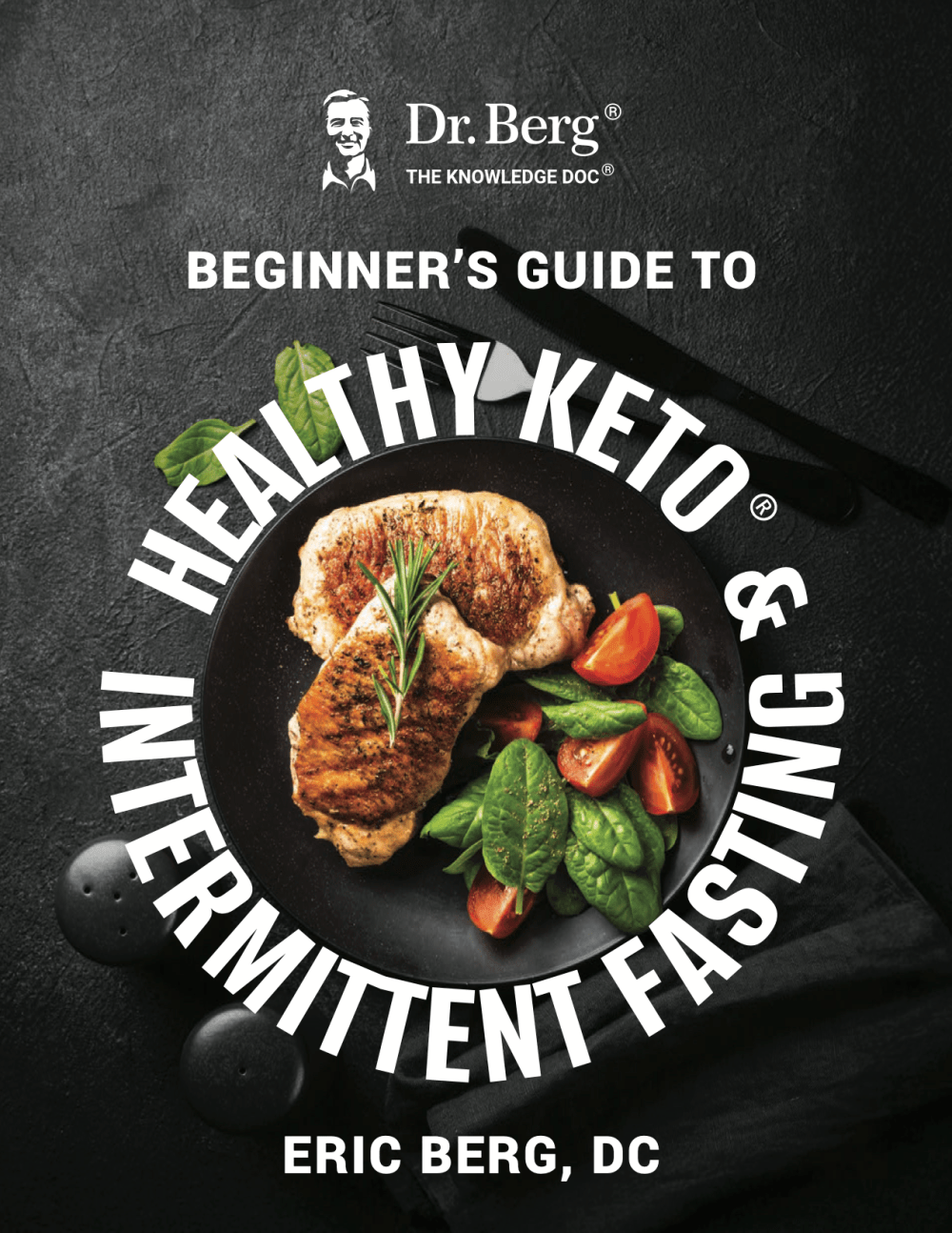 Beginner's Guide Healthy Keto and Intermittent Fasting Cover