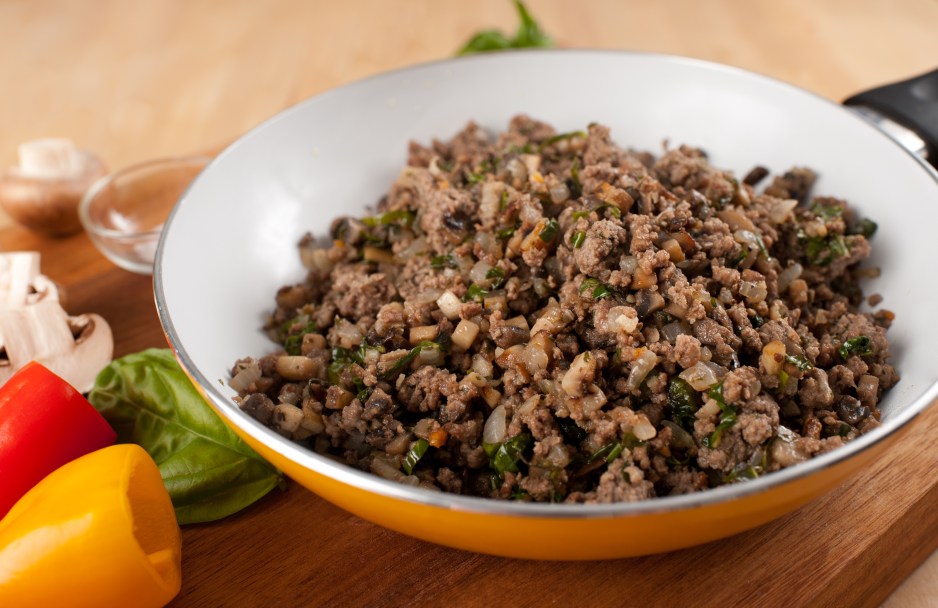 Healthy Ground Beef and Mushroom Recipe