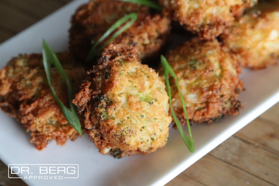 Broccoli Cheddar Fritters