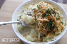 Cauliflower Mac and Cheese with Sausage