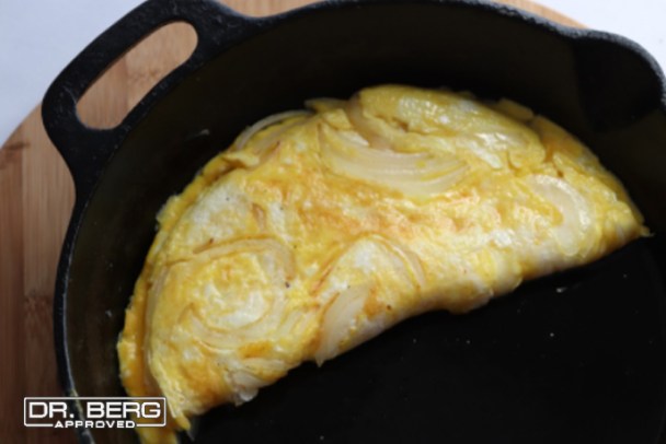 Cheese & Onion Omelet