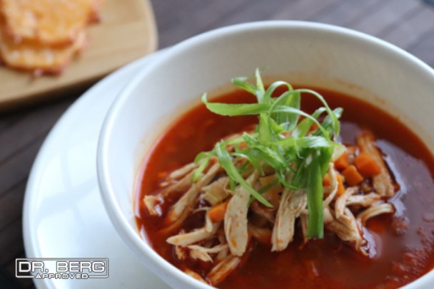 Keto Chicken Tortilla Soup