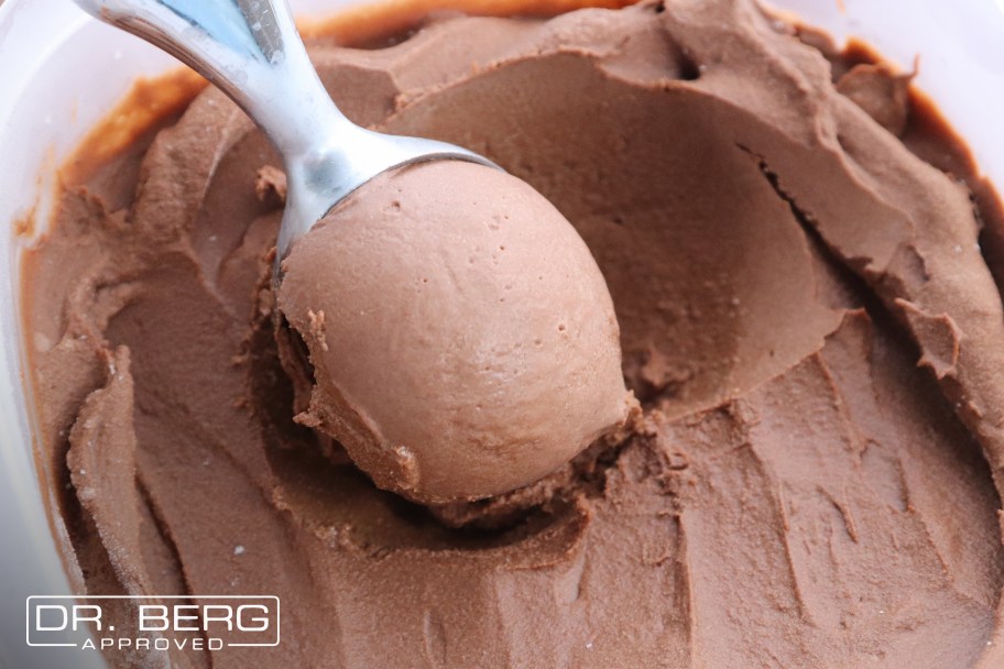 Keto Chocolate Avocado Ice Cream