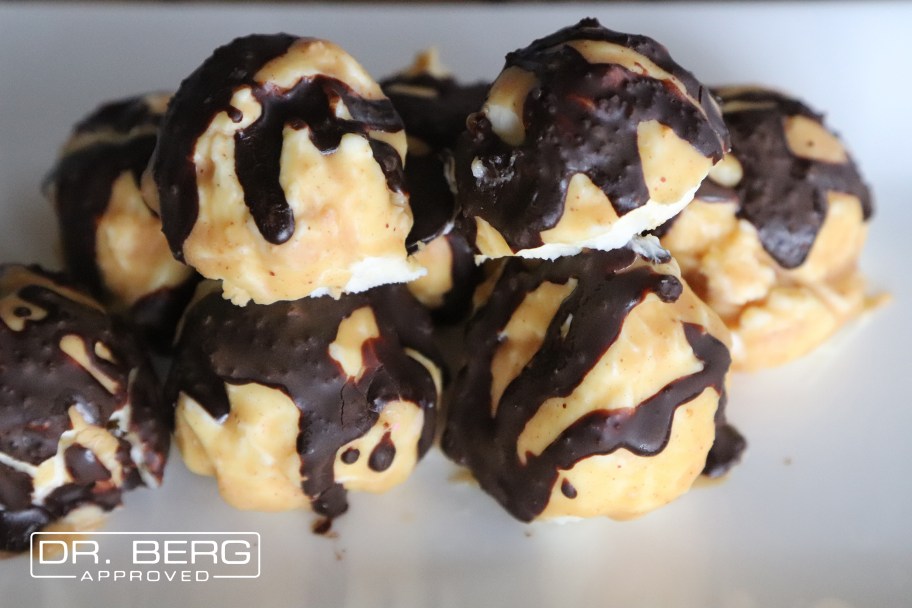 Chocolate Peanut Butter Cheesecake Fat Bombs