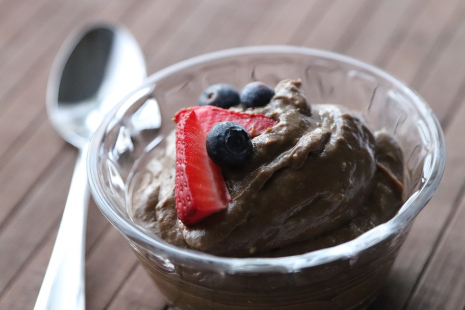 Creamy Vegan Chocolate Avocado Pudding