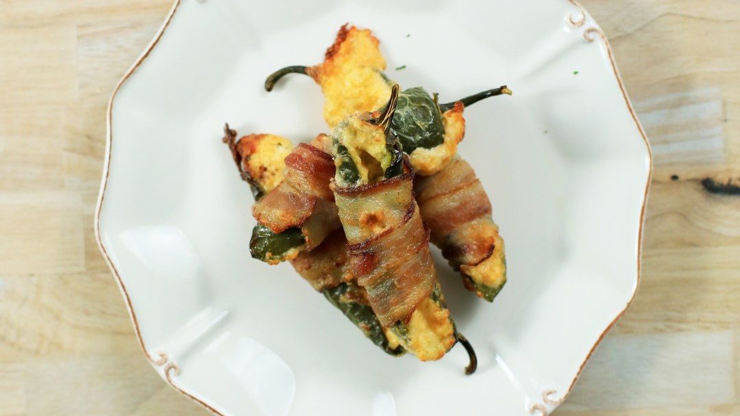 Keto Bacon-Wrapped Jalapeño Poppers
