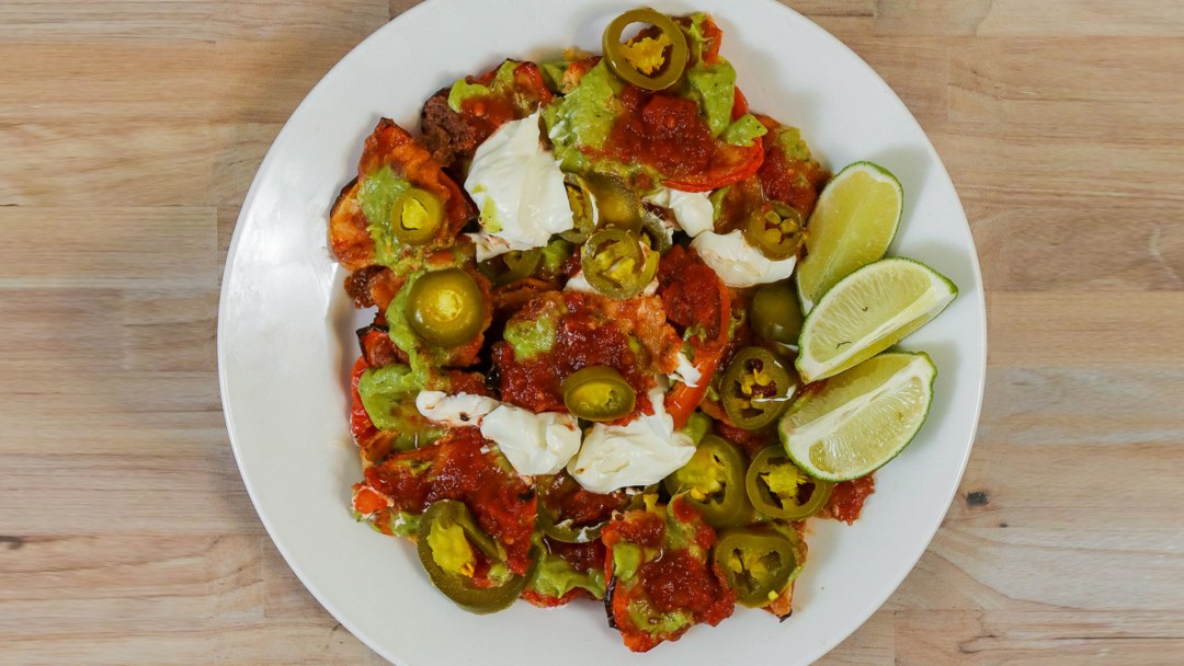 Keto Bell Pepper Nachos