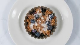 Keto Blueberry Crumble