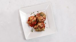 Keto Cheesy Meatballs