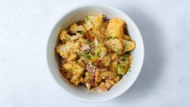 Keto Cheesy Bacon and Cauliflower