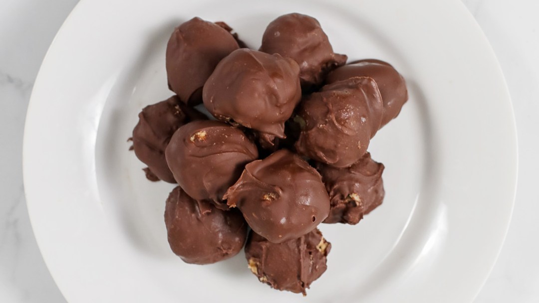 Keto Chocolate-Covered Cookie Dough