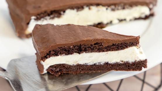 Keto Chocolate Mint Cream Cake