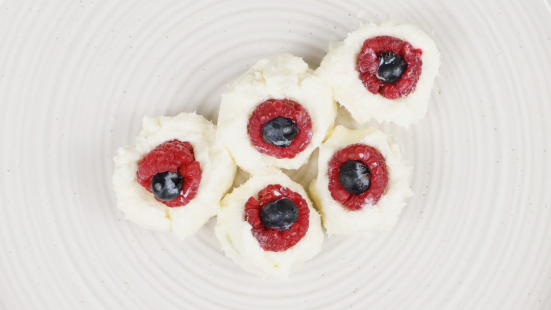 Keto Double Berry Cream Cheese Fat Bombs