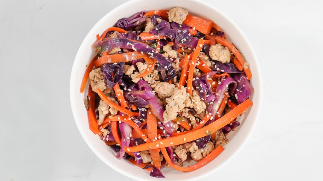 Keto Egg Roll in a Bowl