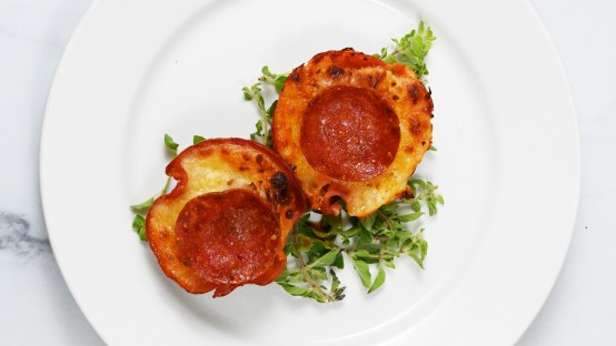 Keto Meat Lovers' Pizza Cups