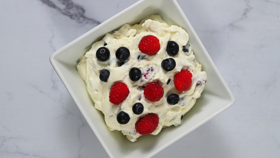 Keto Mixed Berry Mousse