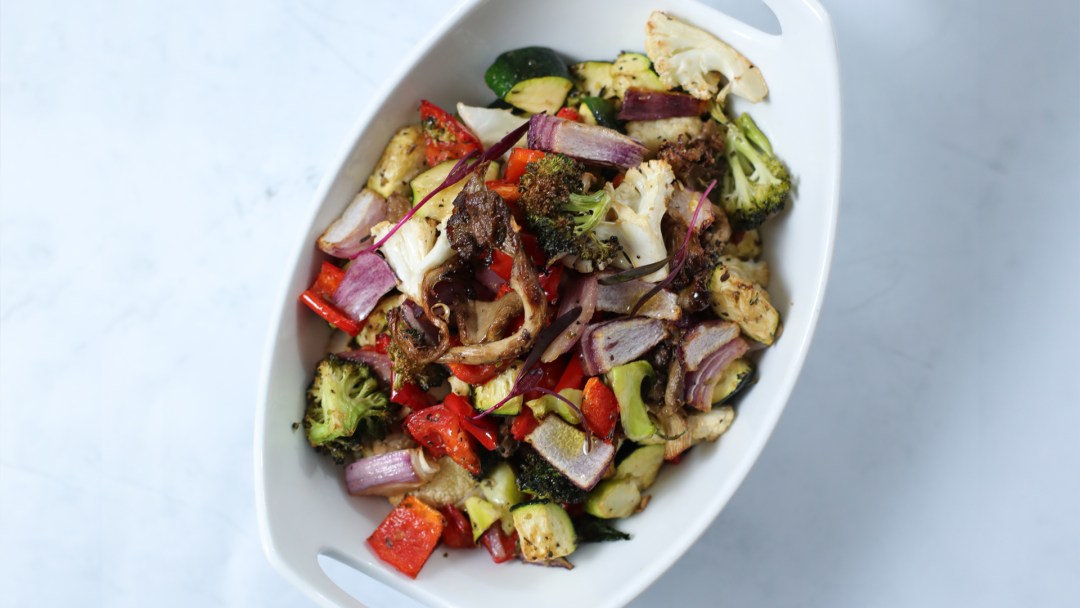 Keto Oven Roasted Vegetables