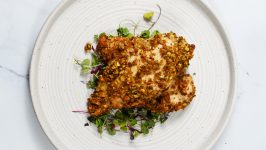 Keto Pistachio Crusted Chicken