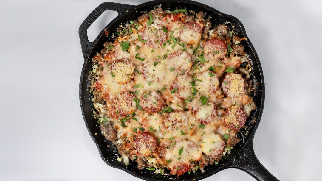 Keto Pizza Skillet