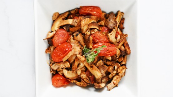 Keto Sauteed Garlic Mushrooms