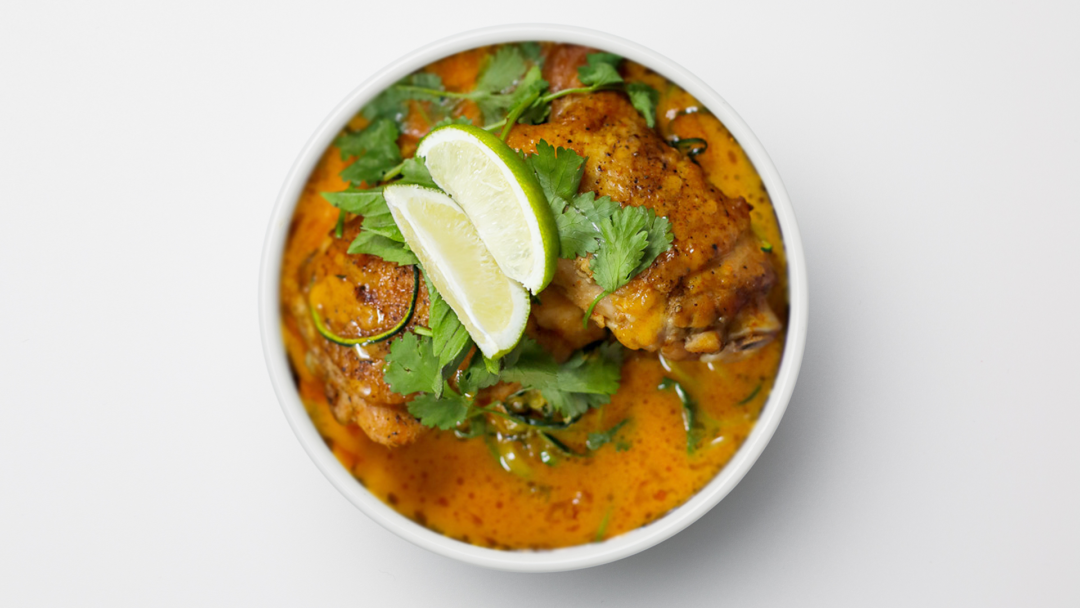 Keto Thai Chicken Coconut Red Curry Recipe