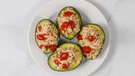 Keto Tuna Stuffed Avocado