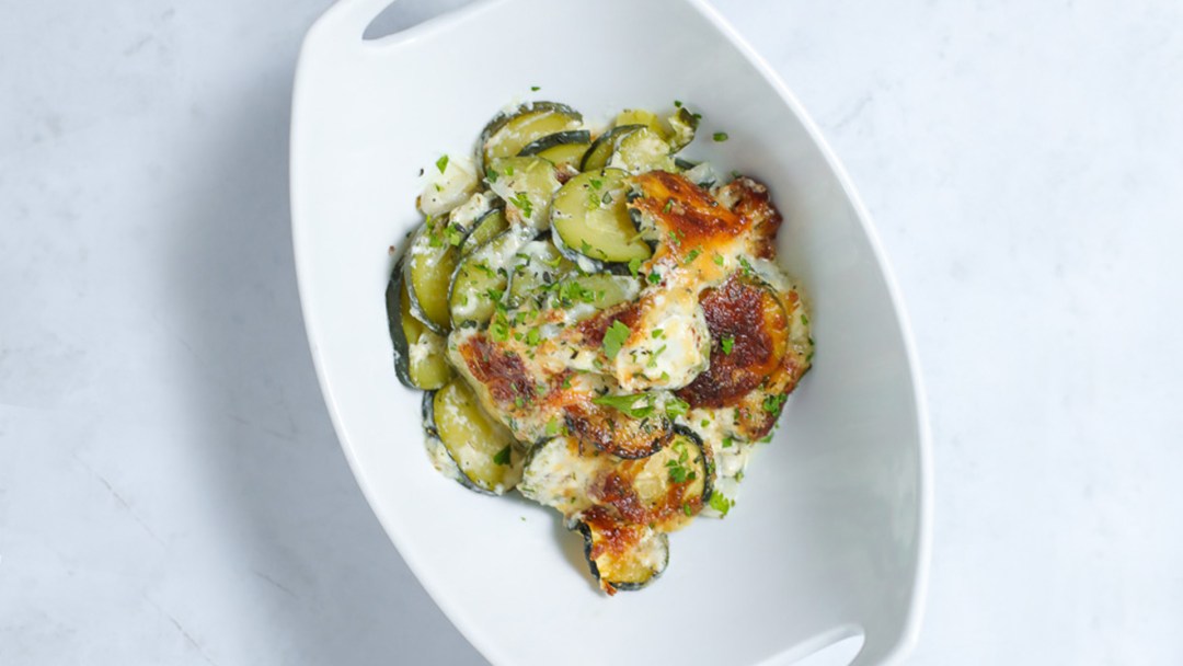Keto Zucchini Au Gratin Recipe