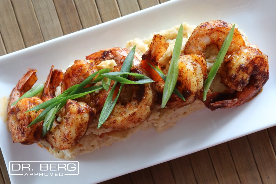 Ketogenic Shrimp and Grits