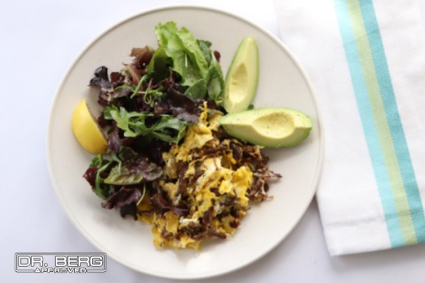Shredded Beef Scrambled Eggs
