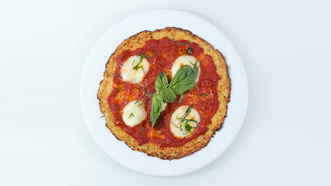 Simple Keto Cauliflower Pizza Crust Recipe