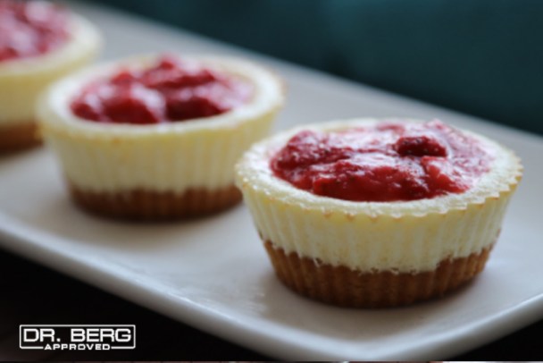 Keto Strawberry Cheesecake