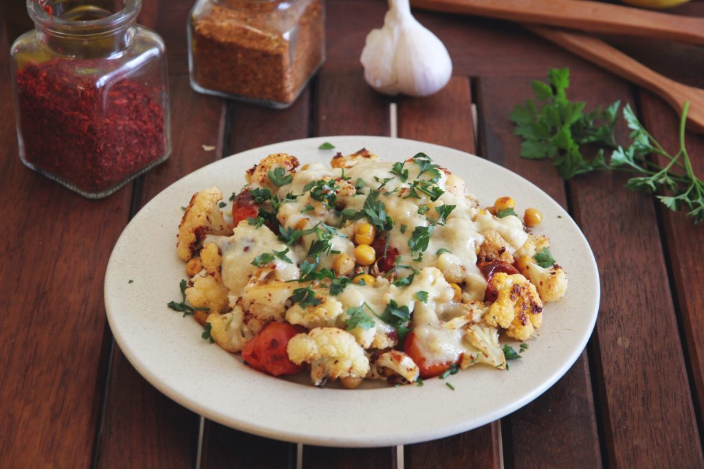 Cauliflower salad recipe photo