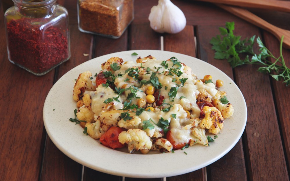 Keto Tahini Cauliflower Salad