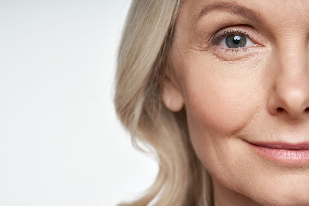 Woman with beautiful skin   