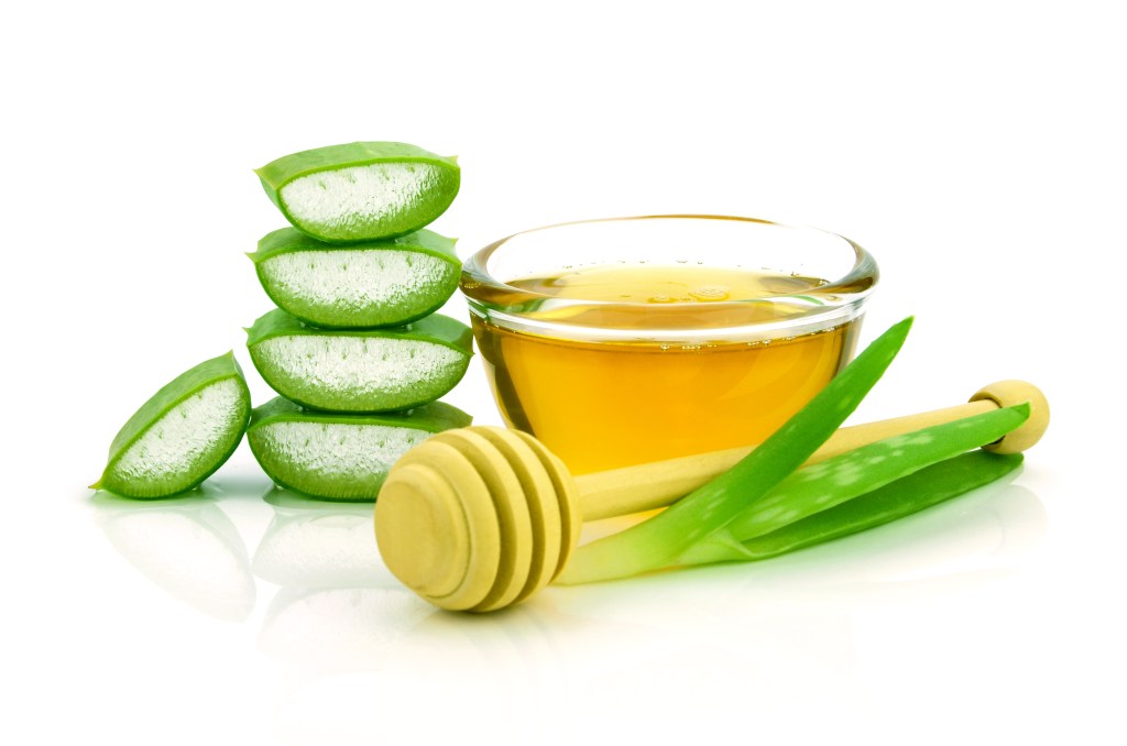 Aloe vera skin treatment