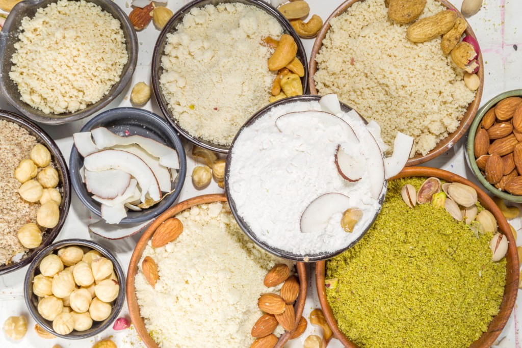 Different types of keto flour