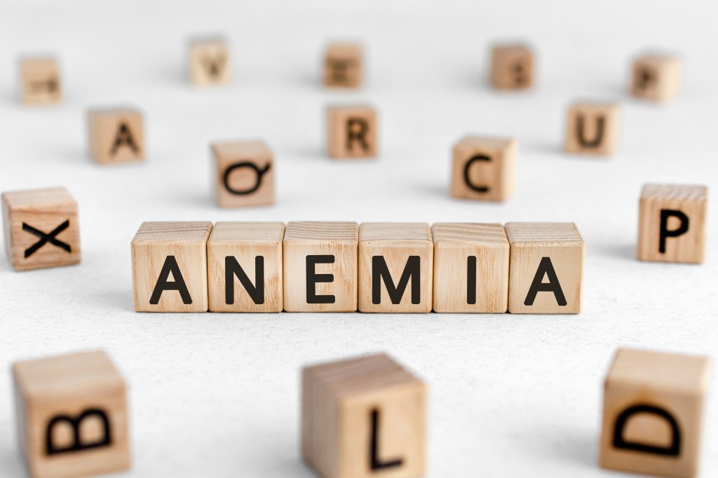 Anemia in wooden blocks