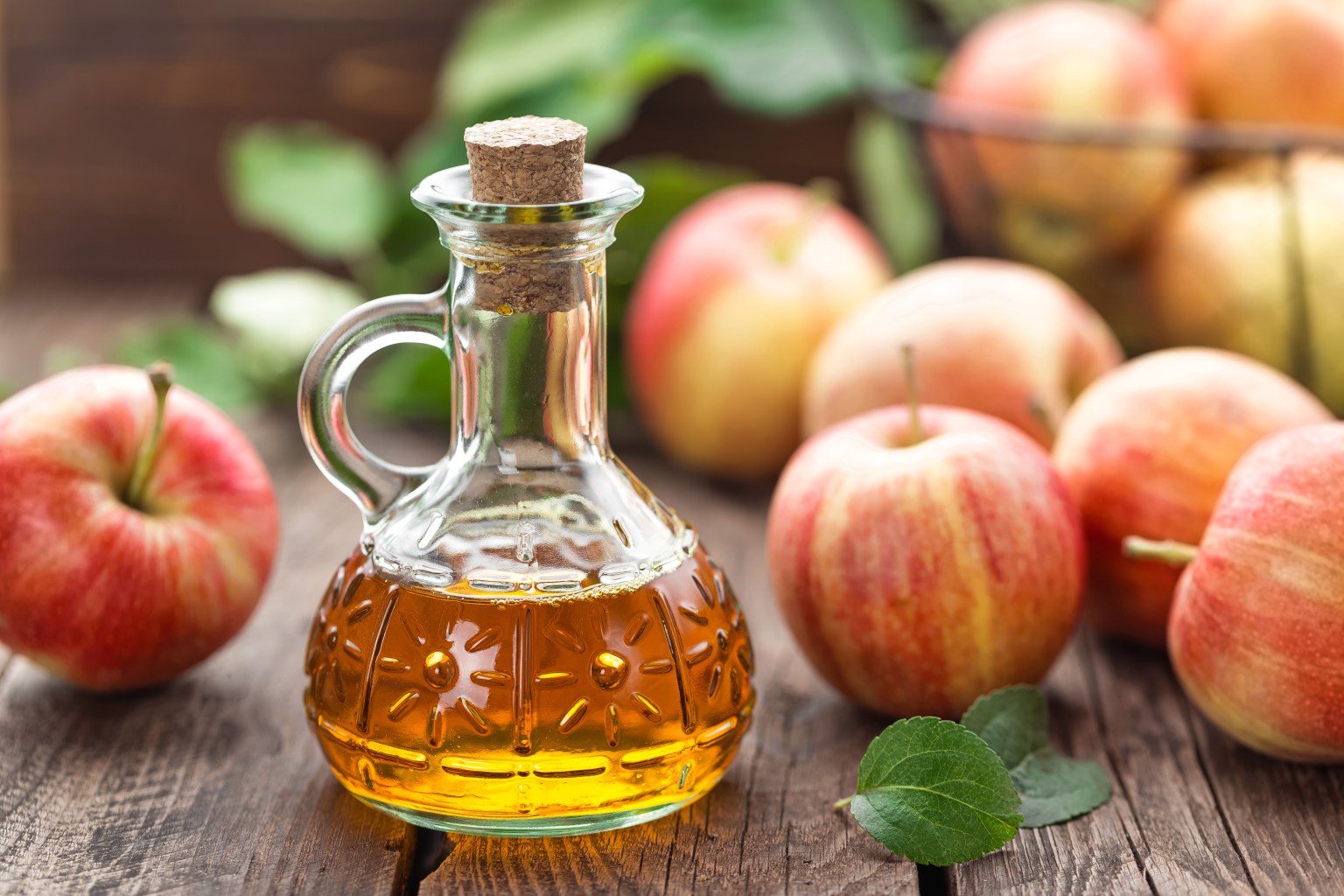 Apple cider vinegar 