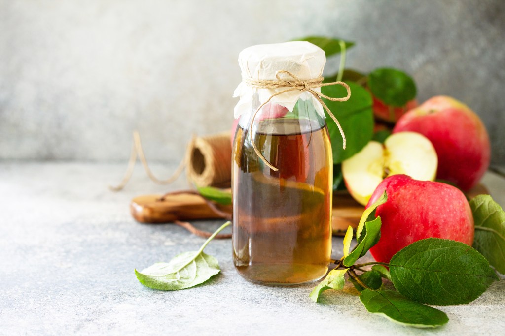 Apple cider vinegar 