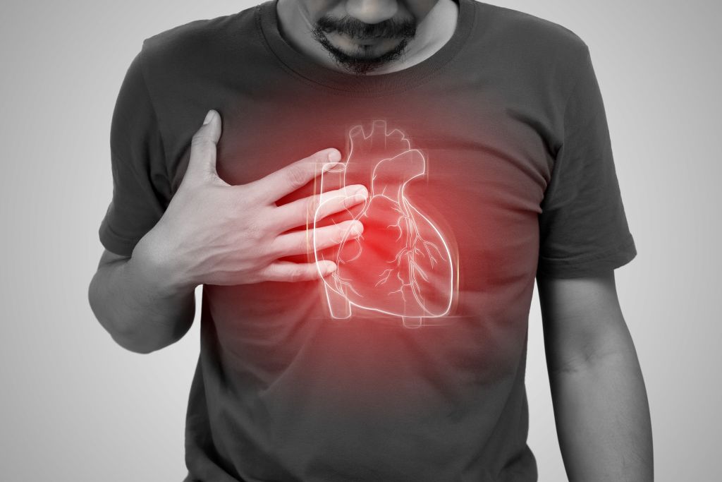 Heart issues illustration