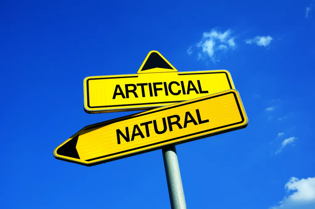 Artificial versus natural signs