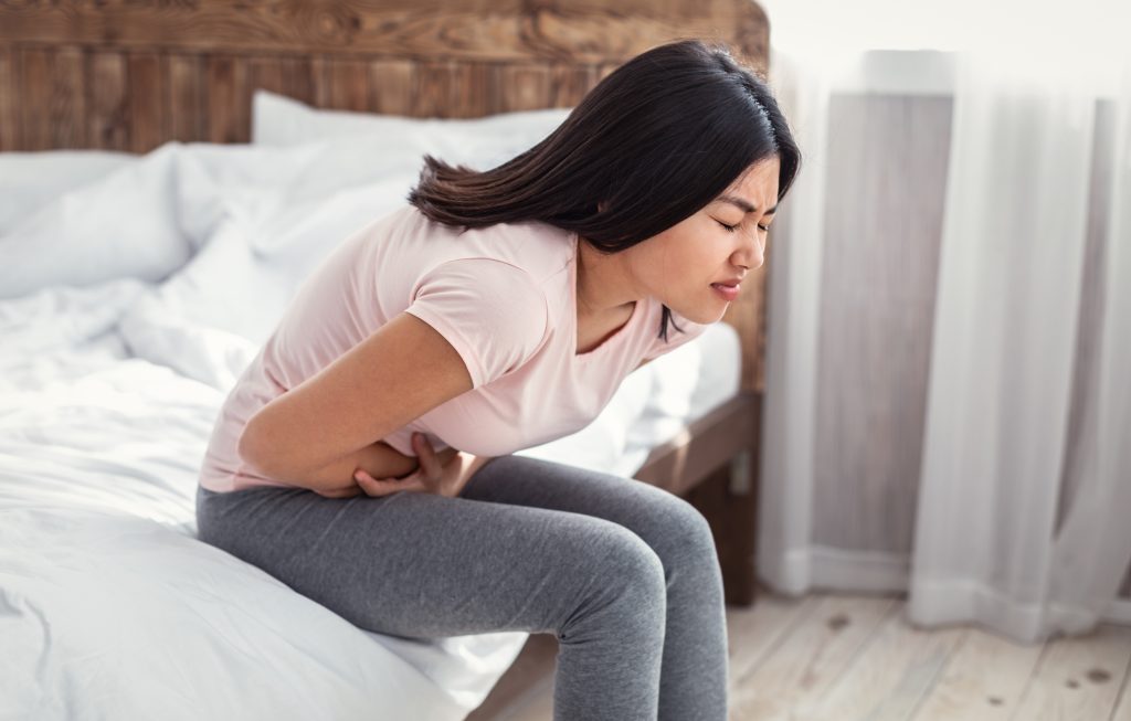 Woman with Irritable Bowel Syndrome