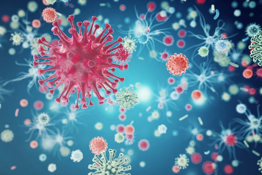 Microbe illustration