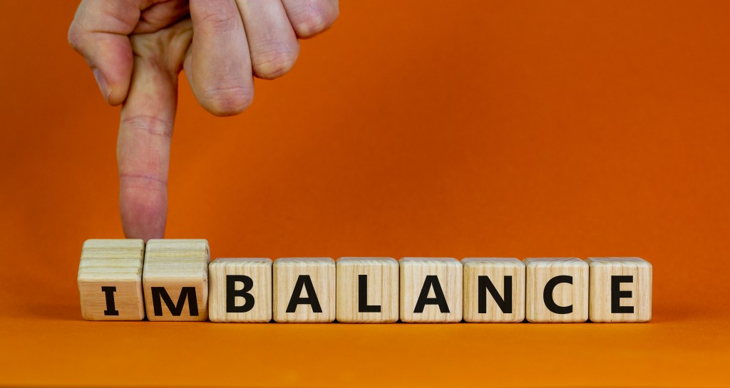 Imbalance written in blocks
