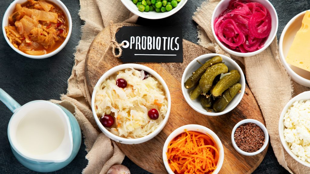 Naturally probiotic-rich foods