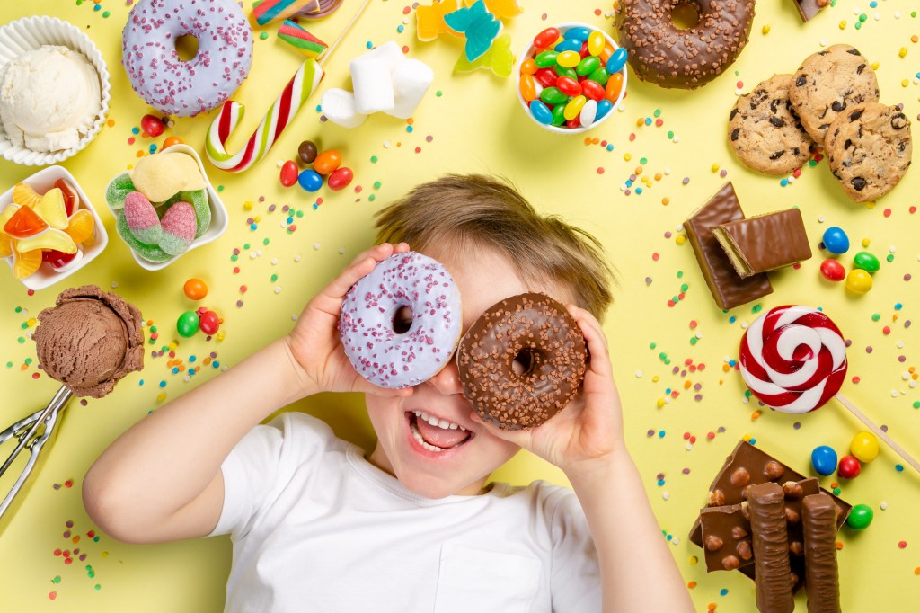 ADHD and food concept