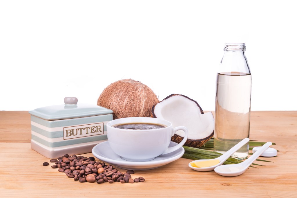 Coffee and coconut oil