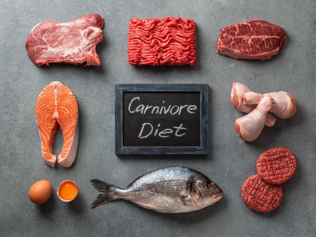 Carnivore diet concept