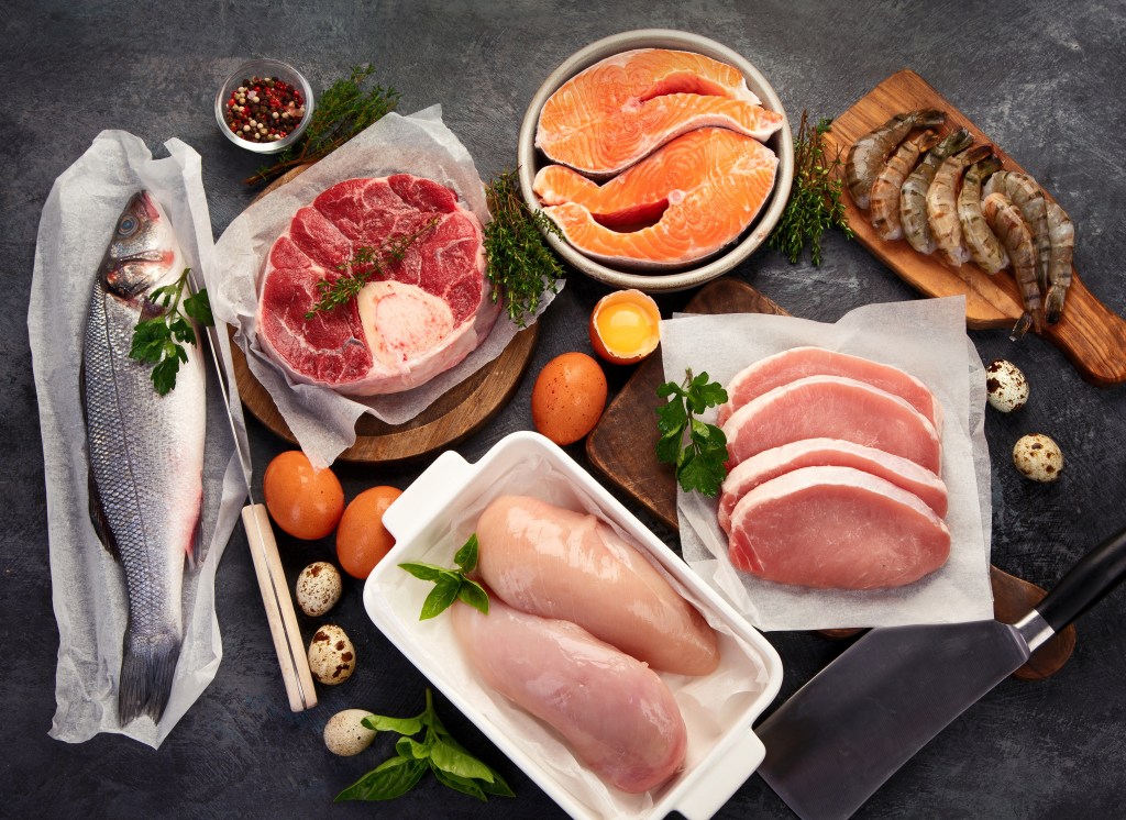 Animal proteins&nbsp;&nbsp;&nbsp;&nbsp;&nbsp;