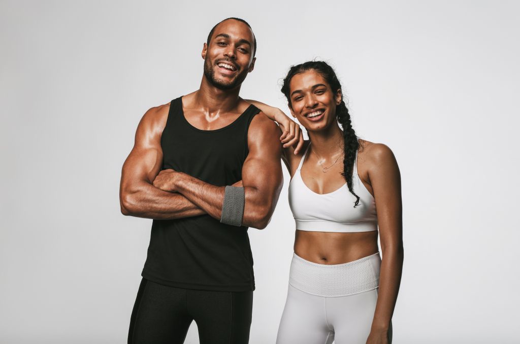 mesomorph athletic body